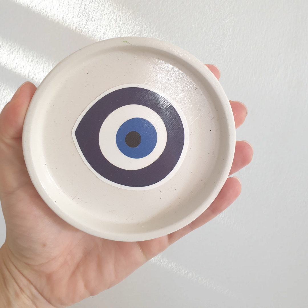 Evil Eye Trinket Dish Blue Eye