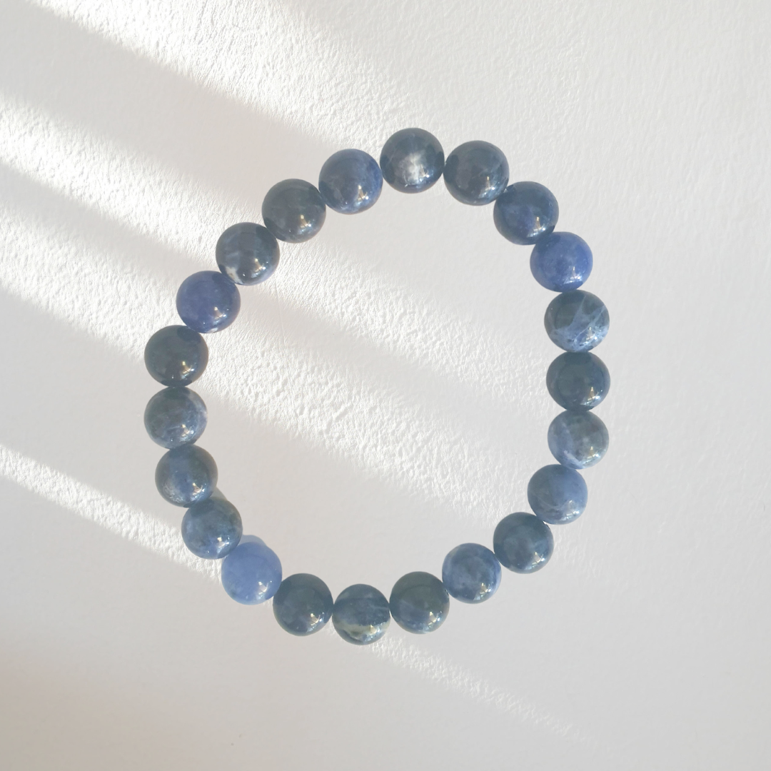 Sodalite Round Beaded Bracelet