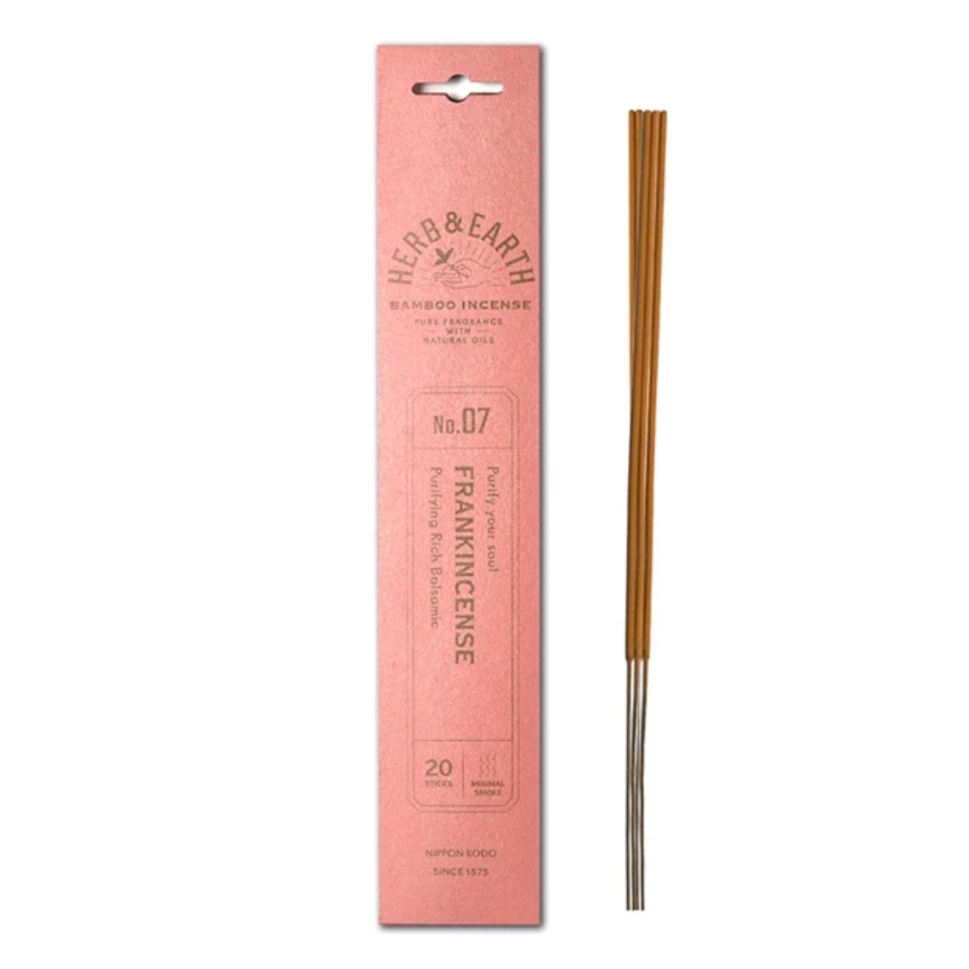 Herb & Earth Incense FRANKINCENSE 20 stick packet