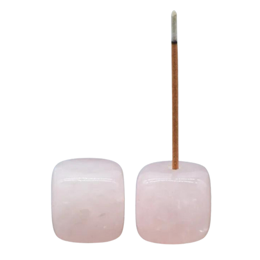 Crystal Incense Holder ROSE QUARTZ